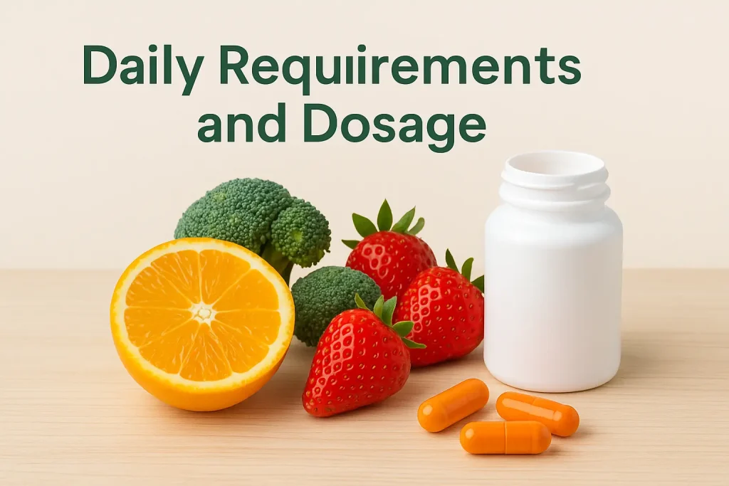 daily requirements and dosage